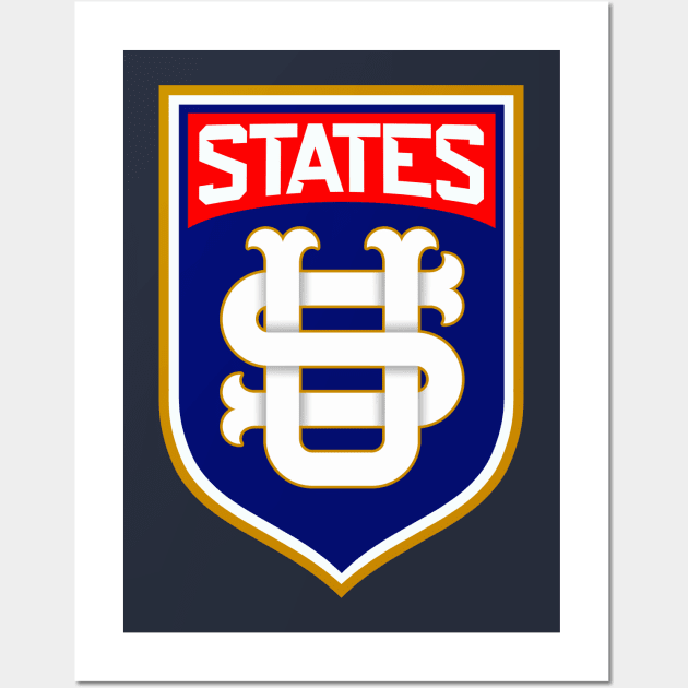 Support Soccer in the US! Wall Art by MalmoDesigns